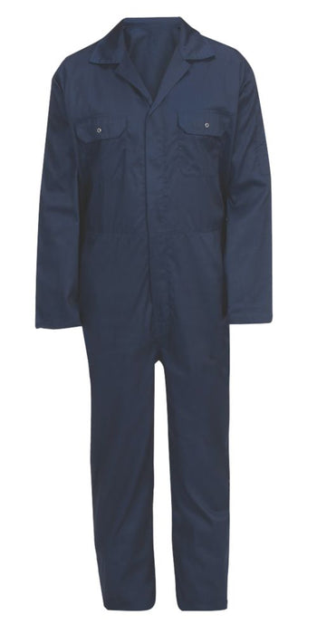 General Purpose Coverall Navy Blue Medium 48 34" Chest 31" L