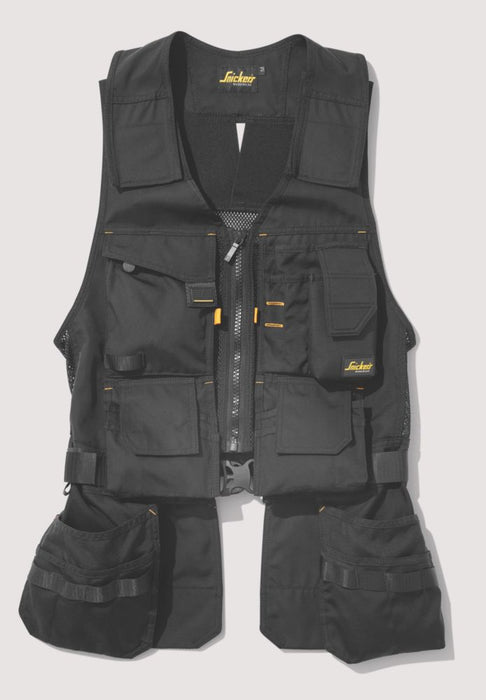 Snickers AllroundWork Tool Vest Black Large 43" Chest