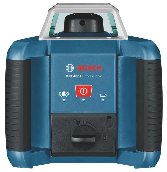 Bosch GRL400 Red Self-Levelling Rotary Laser Level With Receiver