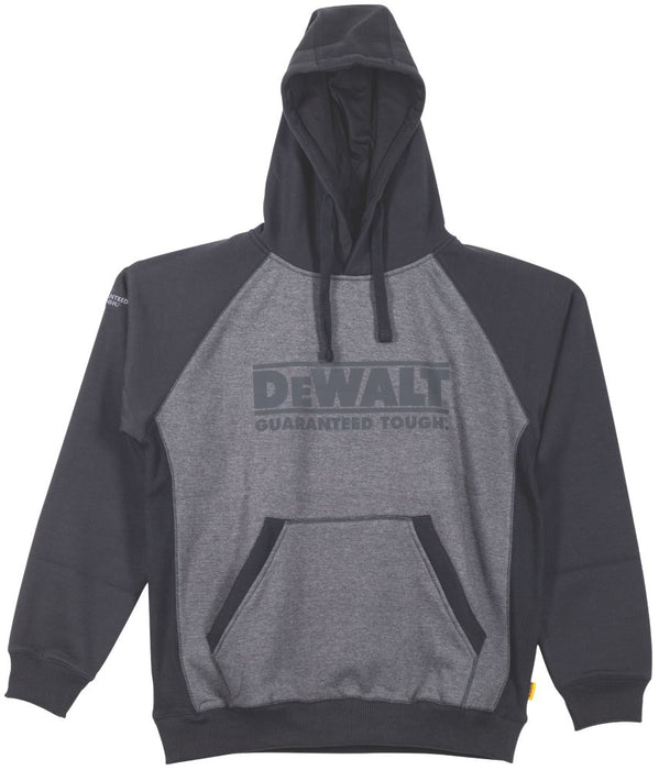 DeWalt Stratford Hooded Sweatshirt Black  Grey XX Large 48-50" Chest