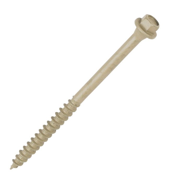 Timberfix  Hex Socket  Structural Timber Screw 6.3mm x 100mm 50 Pack