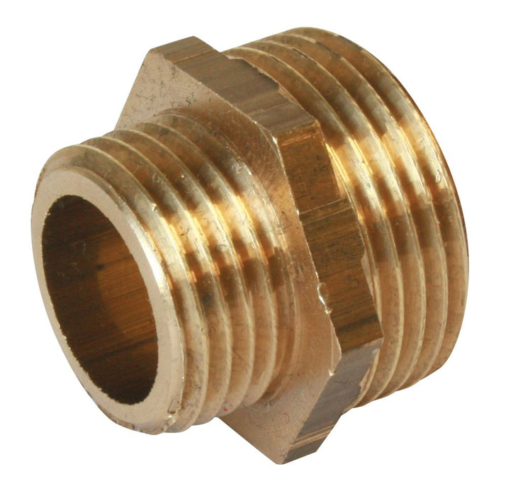 Pronorm  Brass BSP Reducing Male Coupler 3342   1 14 x 4049 - 1 12" 2