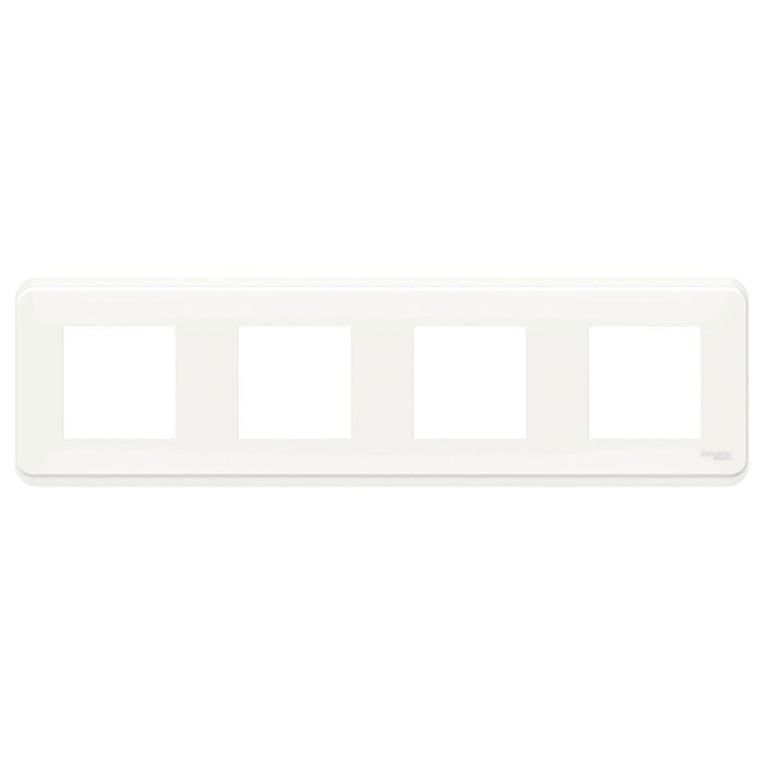 Schneider Electric Unica - Recessed equipment  White Cover Plate
