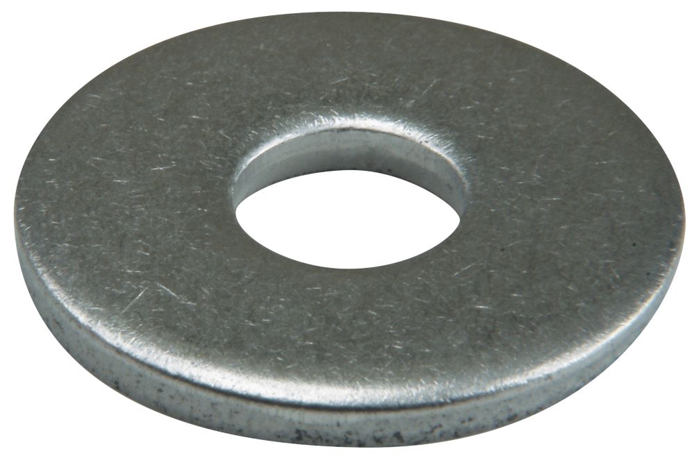 Easyfix A2 Stainless Steel Large Flat Washers M6 x 1.6mm 50 Pack