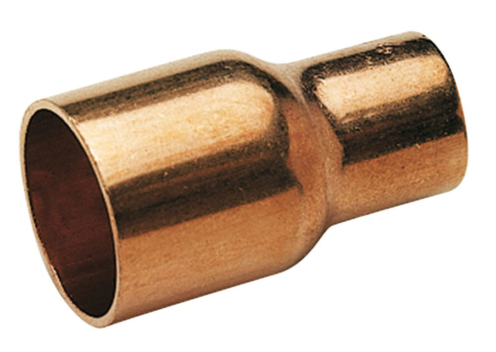 Pronorm  Copper Solvent Weld Reducing Coupler 28 x 22mm 10