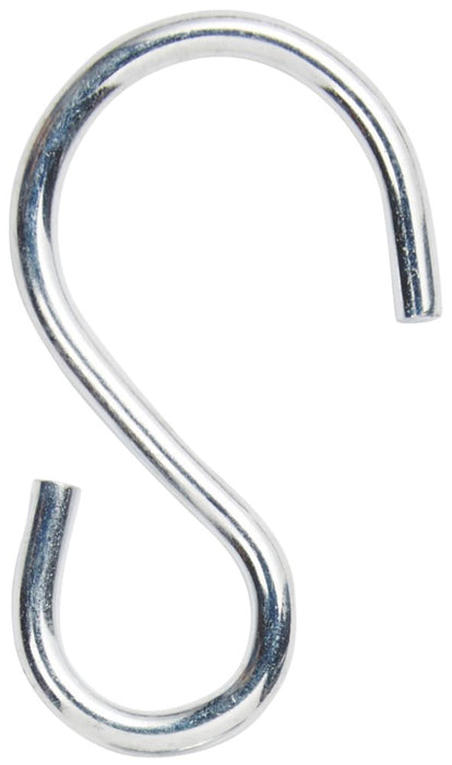 Diall S-Hooks Zinc-Plated 75 x 5mm 2 Pack