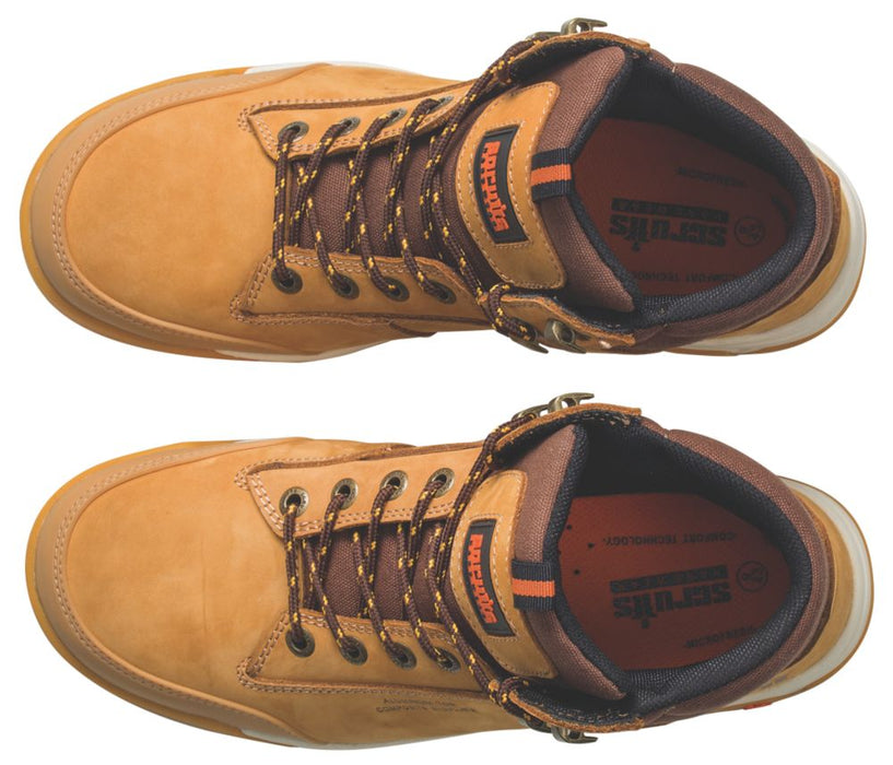 Scruffs Switchback 3   Safety Boots Tan Size 12
