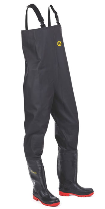 Amblers Danube   Safety Chest Waders Black X Large Size 7