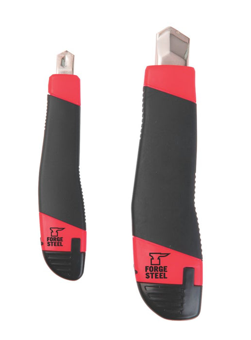 Forge Steel Snap-Off Knife Set 2 Pieces