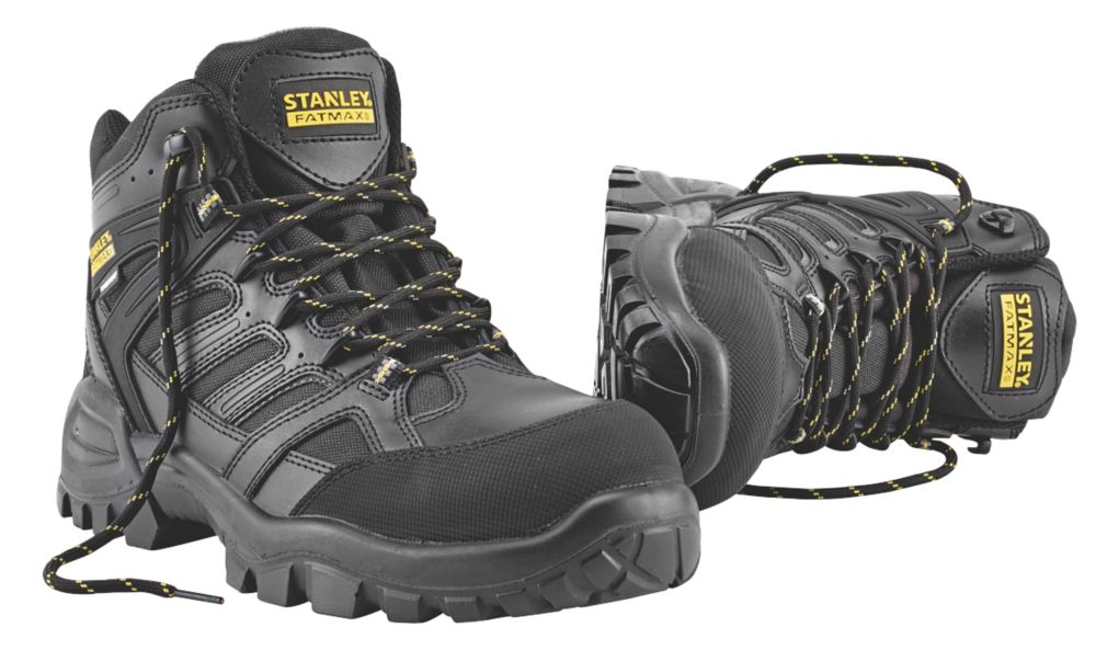 Stanley FatMax Ontario   Safety Boots Black Size 7
