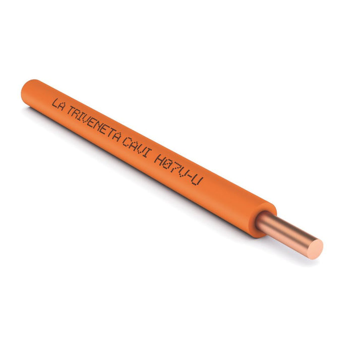 H07VU Orange 1-Core 1.5mmÂ² Conduit Cable 100m Coil