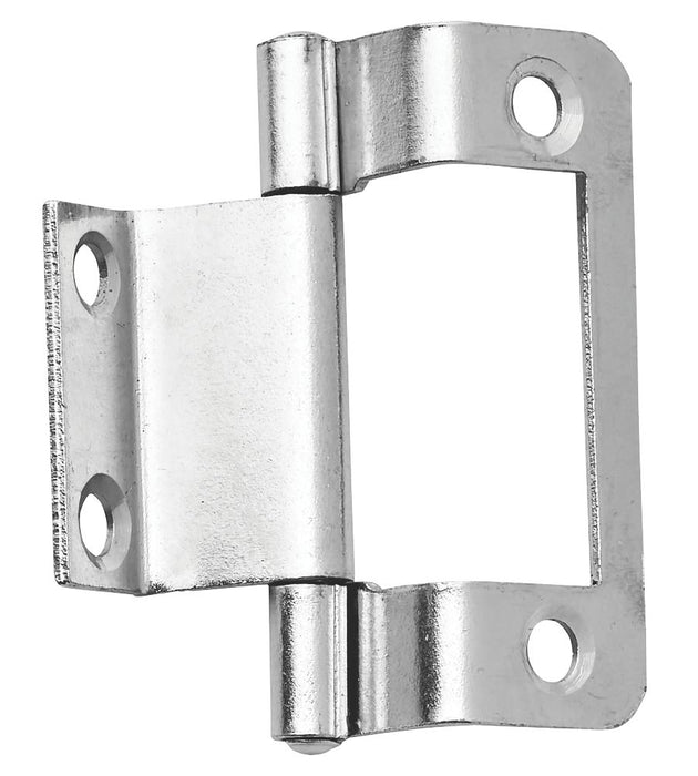 Zinc-Plated  Double Cranked Hinges 51mm x 35mm 2 Pack