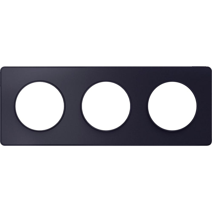 Schneider Electric Odace - Recessed equipment  Anthracite Finishing Plate