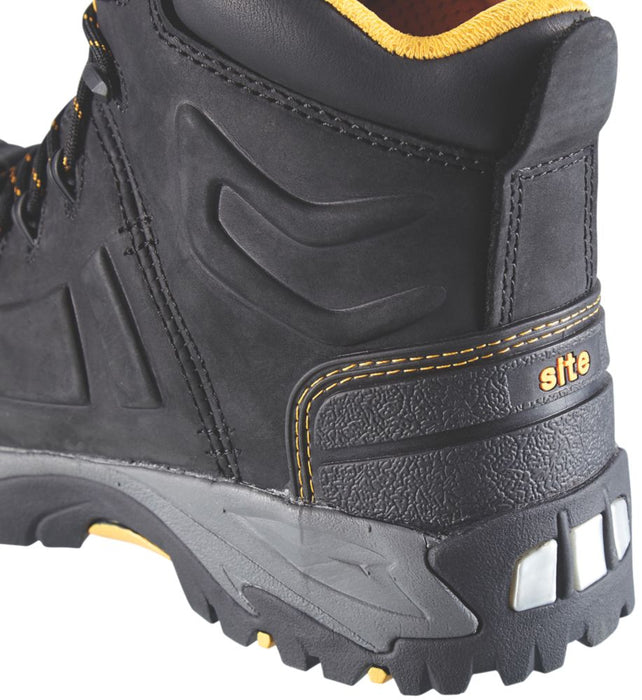Site Fortress   Safety Boots Black Size 12