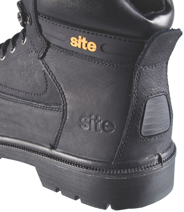 Site Marble   Safety Boots Black  Size 10