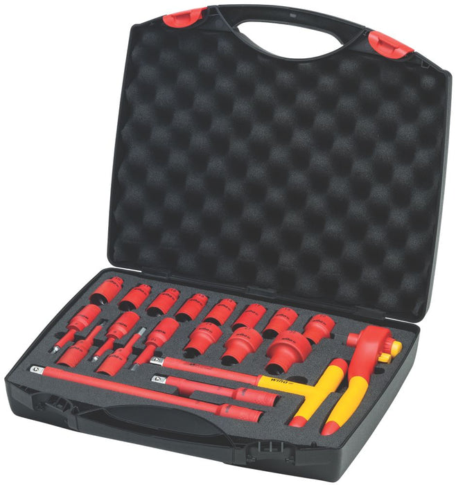 Wiha  12" Electrical Ratchet Wrench Set 20 Pieces