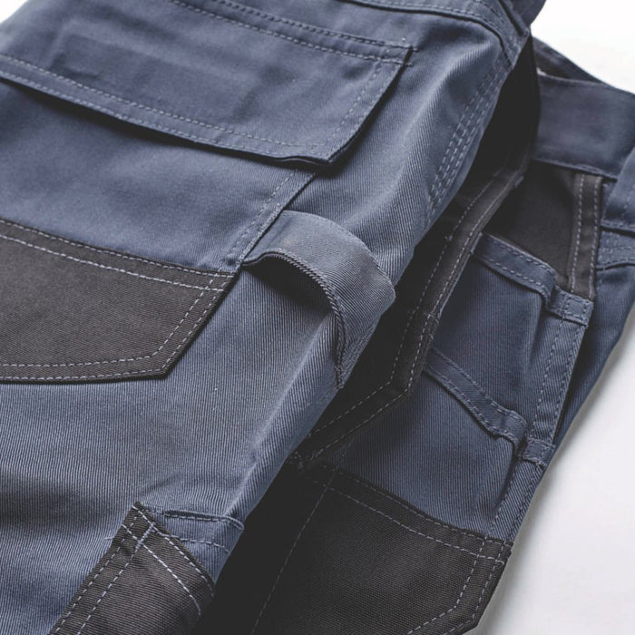 Site Jackal Multi-Pocket Shorts Grey  Black 34" W