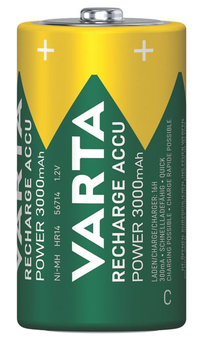 Varta Ready2Use Rechargeable C Batteries 2 Pack