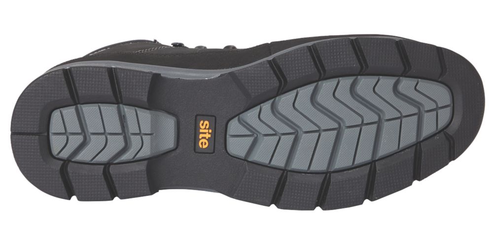 Site Bronzite   Safety Boots Black Size 8