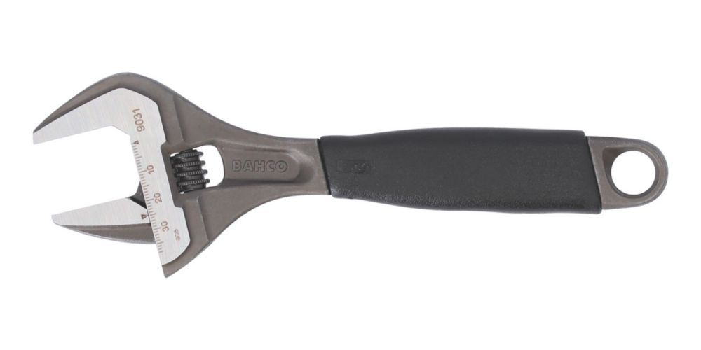 Bahco 90 Series Wide-Jaw Adjustable Wrench 12"