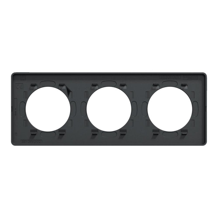 Schneider Electric Odace  Anthracite Finishing Plate