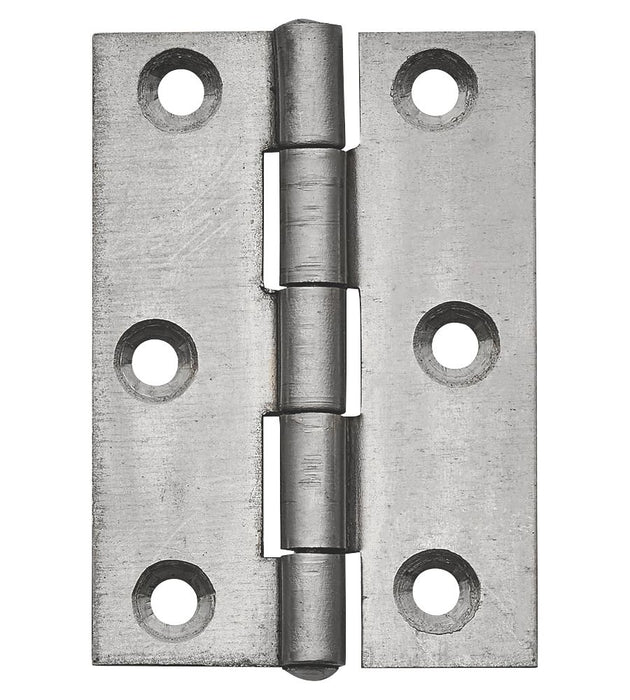 Self-Colour  Fixed Pin Butt Hinges 63mm x 44mm 2 Pack