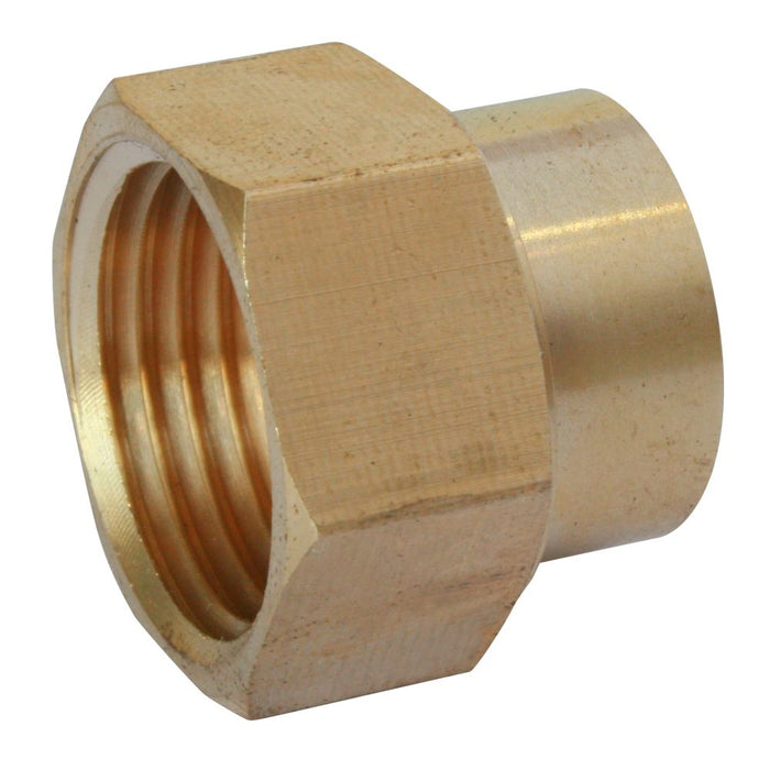 Pronorm  Brass BSP Equal Female Coupler 4049 - 1 12" 2