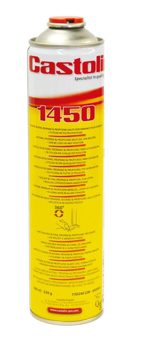 Castolin ButanePropane Mix Gas Cartridge 220g
