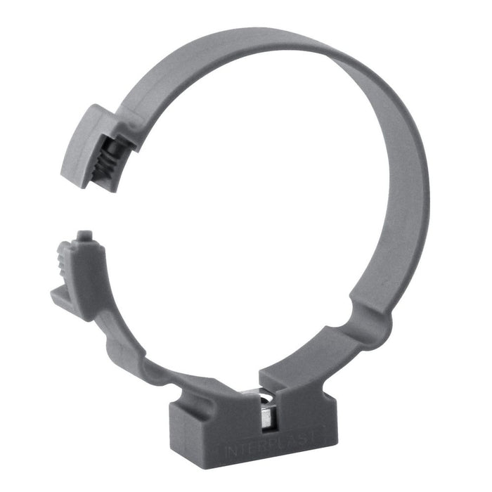 Fitt Clip-On 1-Piece Clamps Grey 50mm 10 Pack
