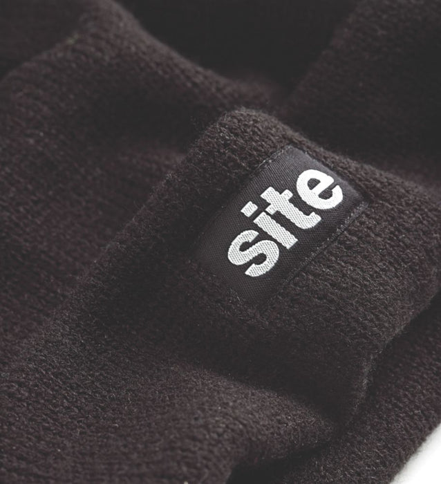 Site  Thinsulate Knitted Hat Black