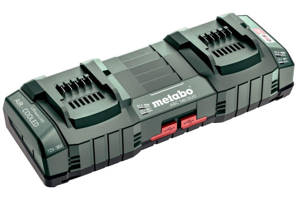Metabo  1218V Li-Ion CAS Dual Quick Charger