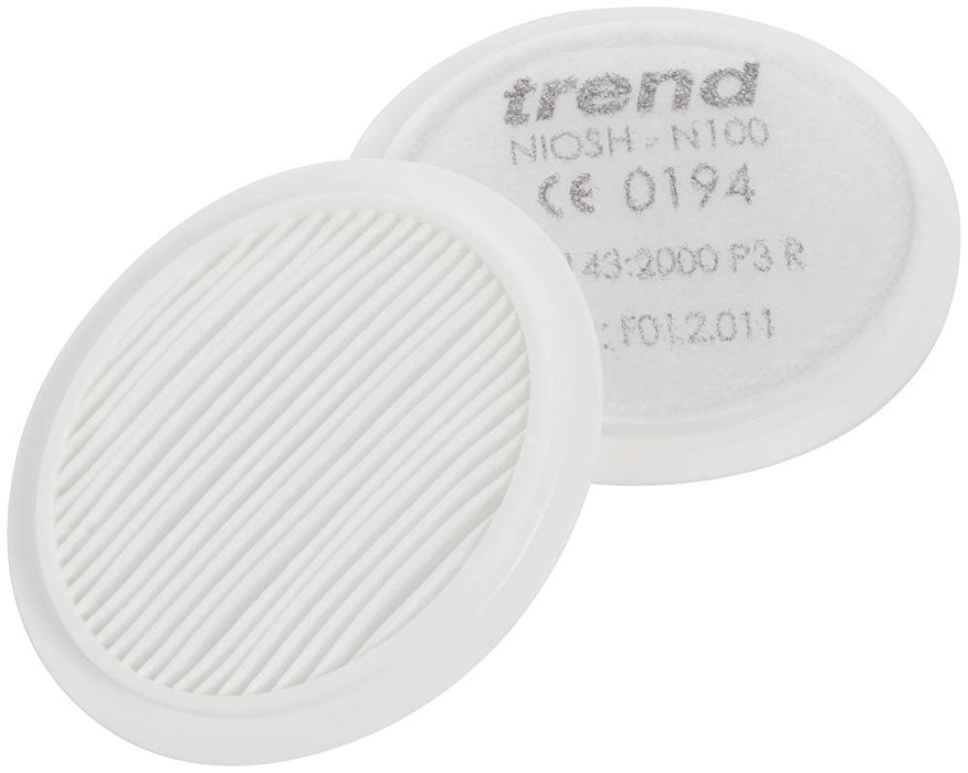 Trend Stealth Half Mask Filters P3R 2 Pack