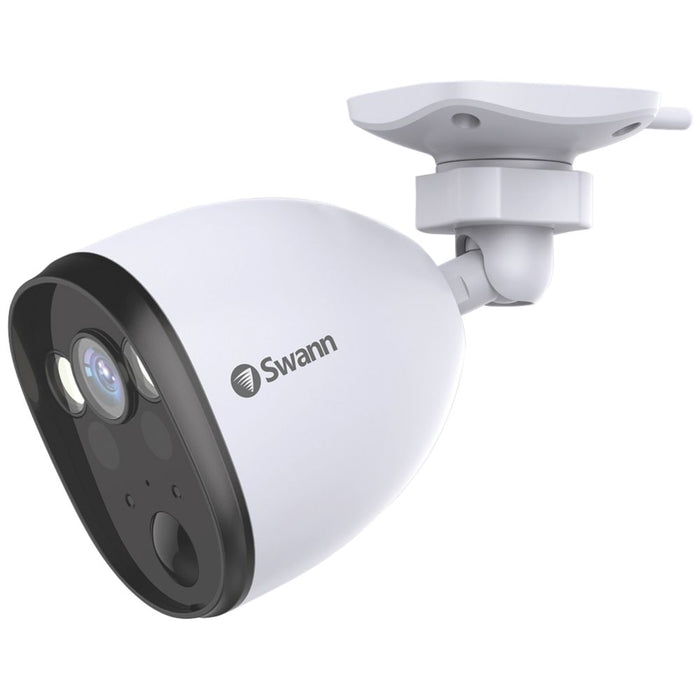 Swann SWIFI-SPOTCAM White Wired or Wireless 1080p Indoor & Outdoor Camera with Spotlight with PIR Sensor