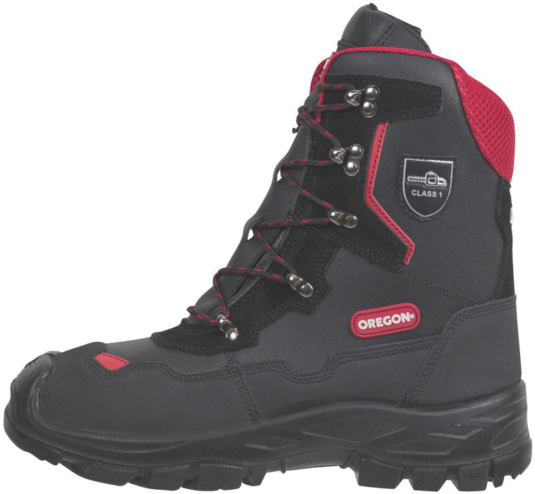 Oregon Yukon   Safety Chainsaw Boots Black Size 7.5