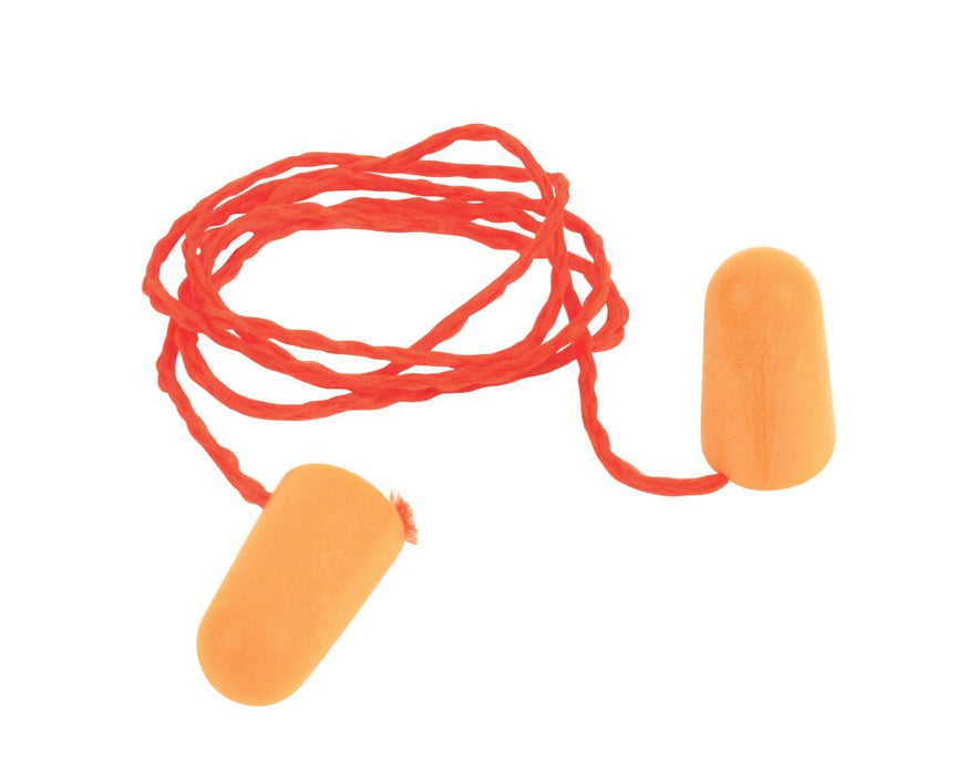 3M 1100 37dB Corded Foam Ear Plugs 100 Pairs