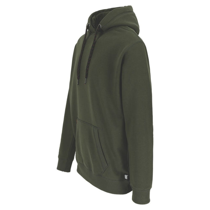 Herock Hesus Hooded Sweater Green XXX Large 49" Chest