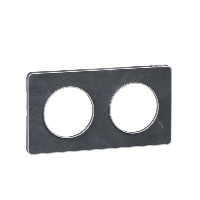 Schneider Electric Odace - Recessed equipment  Slate Cover Plate