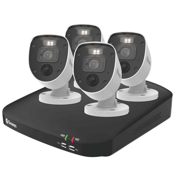 Swann SWDVK-846804-EU 1TB 8-Channel 1080p CCTV Kit & 4 Indoor & Outdoor Cameras