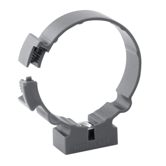 Fitt Clip-On Clamps Grey 40mm 10 Pack