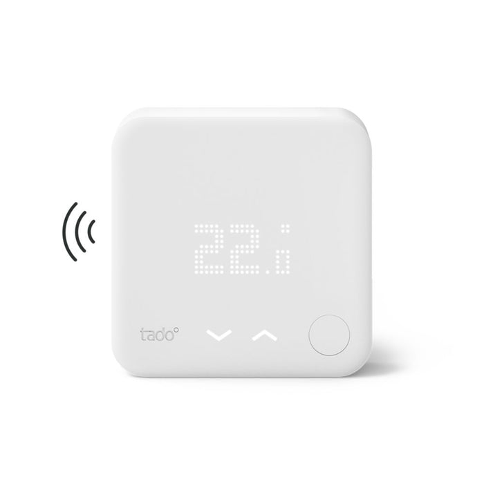 Tado V3+ Wireless Heating & Hot Water Smart Thermostat Starter Kit White -  Screwfix