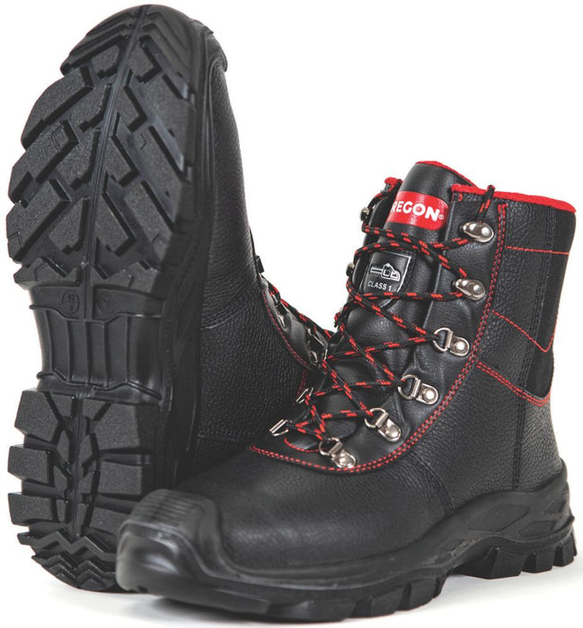 Buty robocze bezpieczne dla pilarzy Oregon Sarawak czarne rozmiar 12 (47)