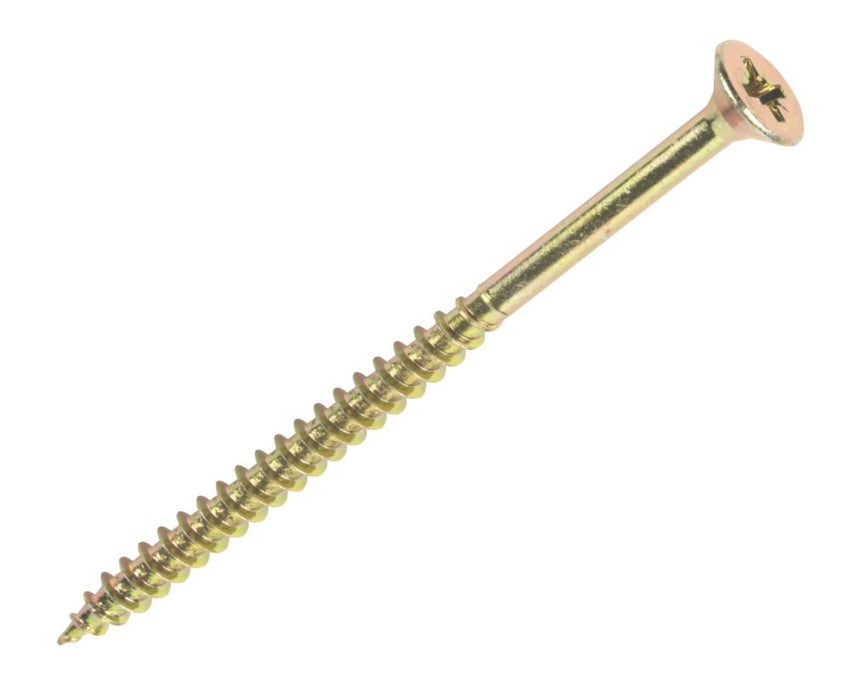 Goldscrew  PZ Double-Countersunk Self-Tapping Multipurpose Screws 6mm x 90mm 100 Pack