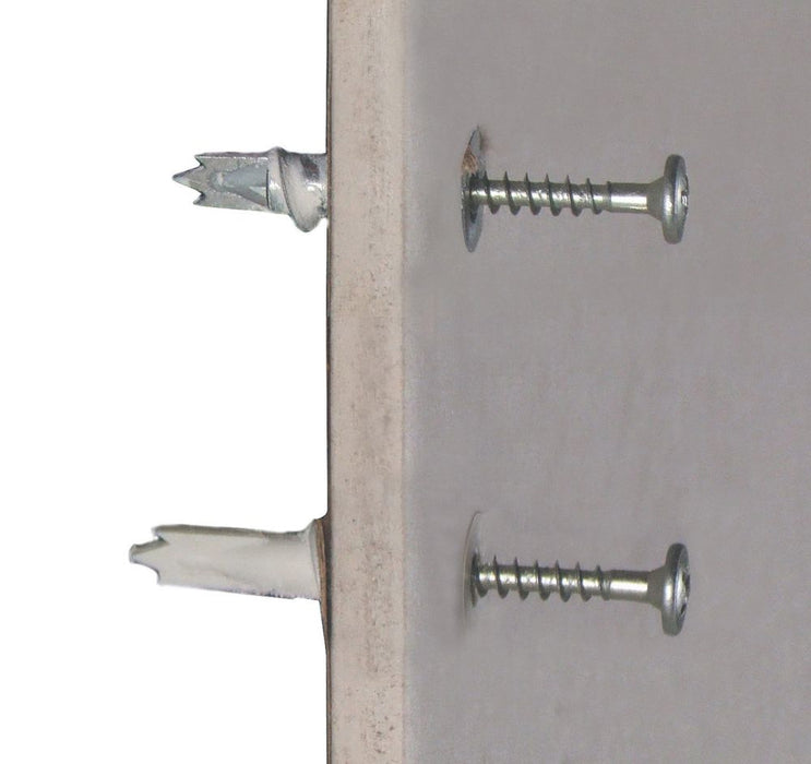 Fijaciones Spit Driva TP12 de cabeza troncocónica, metal, 35 mm, pack de 100