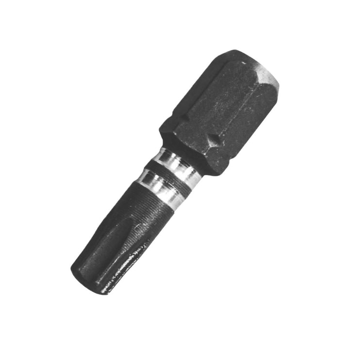Zestaw końcówek z trzonkiem sześciokątnym do wkrętaka udarowego Erbauer TX20 1/4″ 25 mm (3 szt.)