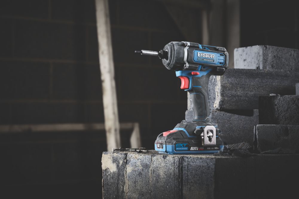 Erbauer EOPID18-Li 18V Lithium EXT Brushless Cordless Impact Driver - Bare