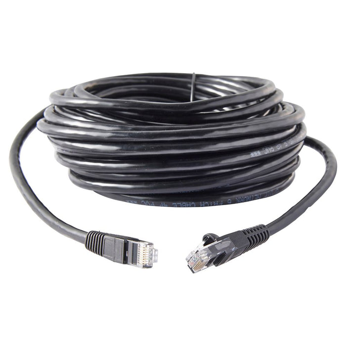 Cable UTP RJ45 Cat 6 sin apantallar, negro, 1 m