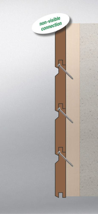 Tornillo avellanado autorroscante TX Spax de acero inoxidable para fachadas, 4 × 40 mm, pack de 100