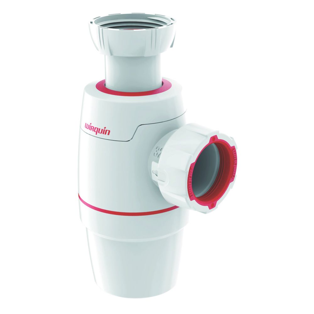 Wirquin Neo Washbasin Trap White 32mm — Screwfix EU