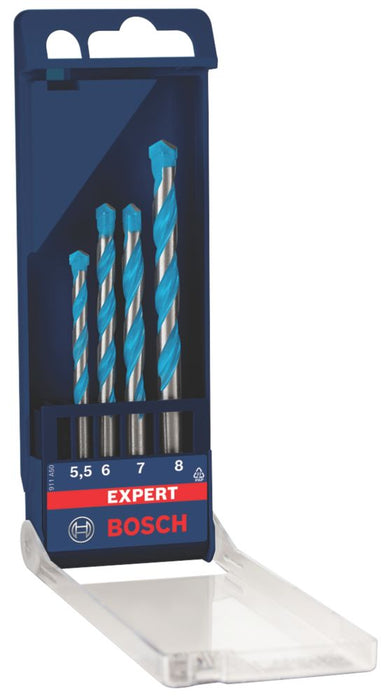 Bosch Expert  Straight Shank Multi-Purpose Drill Bits 4 Piece Set