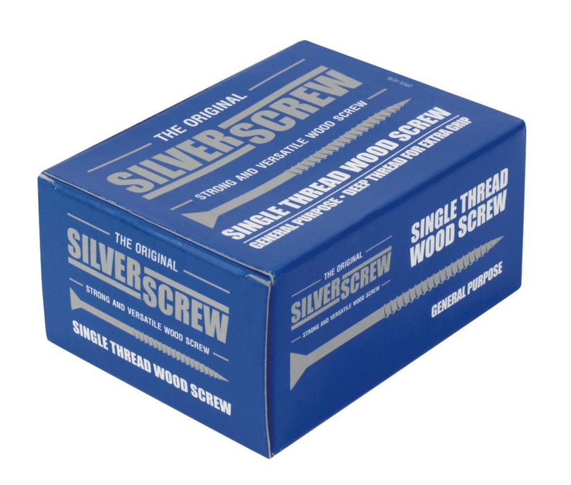 Wkręty uniwersalne samogwintujące Silverscrew z łbem wzmocnionym wpuszczanym PZ 4 x 25 mm 200 szt.
